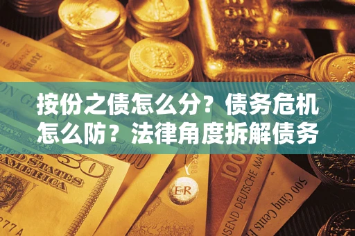 济南按份之债怎么分？债务危机怎么防？法律角度拆解债务分配与风险自保指南