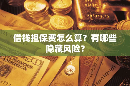 济南借钱担保费怎么算？有哪些隐藏风险？