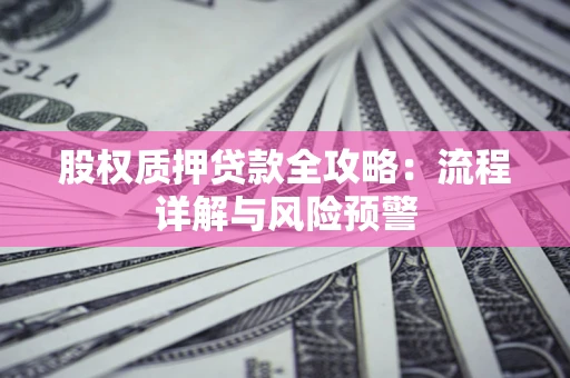 济南股权质押贷款全攻略：流程详解与风险预警