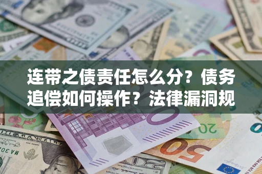 济南连带之债责任怎么分？债务追偿如何操作？法律漏洞规避指南