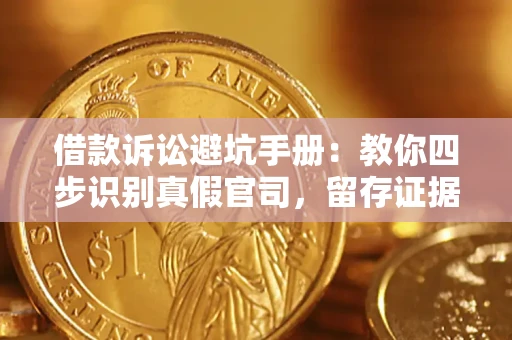 济南借款诉讼避坑手册：教你四步识别真假官司，留存证据不踩雷