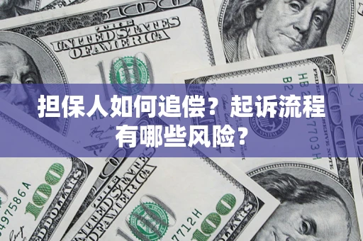 济南担保人如何追偿？起诉流程有哪些风险？