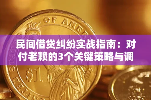 济南民间借贷纠纷实战指南：对付老赖的3个关键策略与调解盲区解析