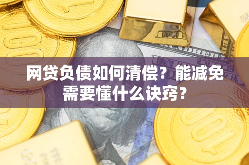济南网贷负债如何清偿？能减免需要懂什么诀窍？