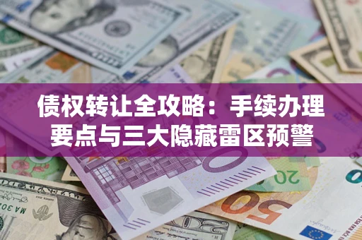 济南债权转让全攻略：手续办理要点与三大隐藏雷区预警